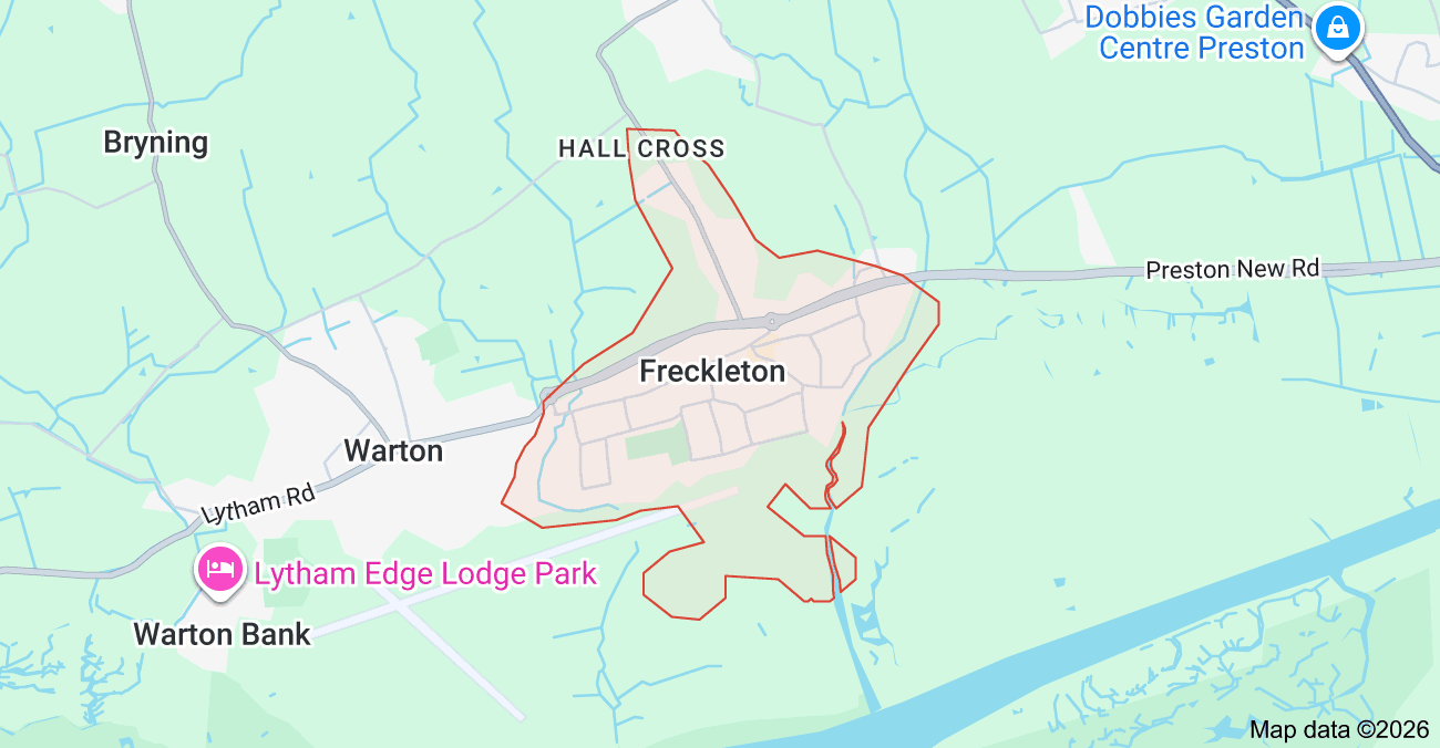 Freckelton Web Design MAP